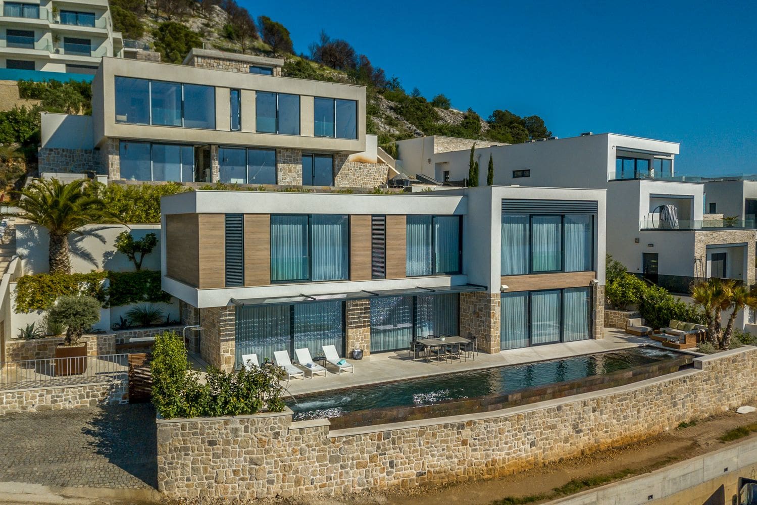 Villa Zlatnica Zatoglav Rogoznica: 3-Bedroom Heated Pool & Sea Views | Luxury Villa Rental Zato